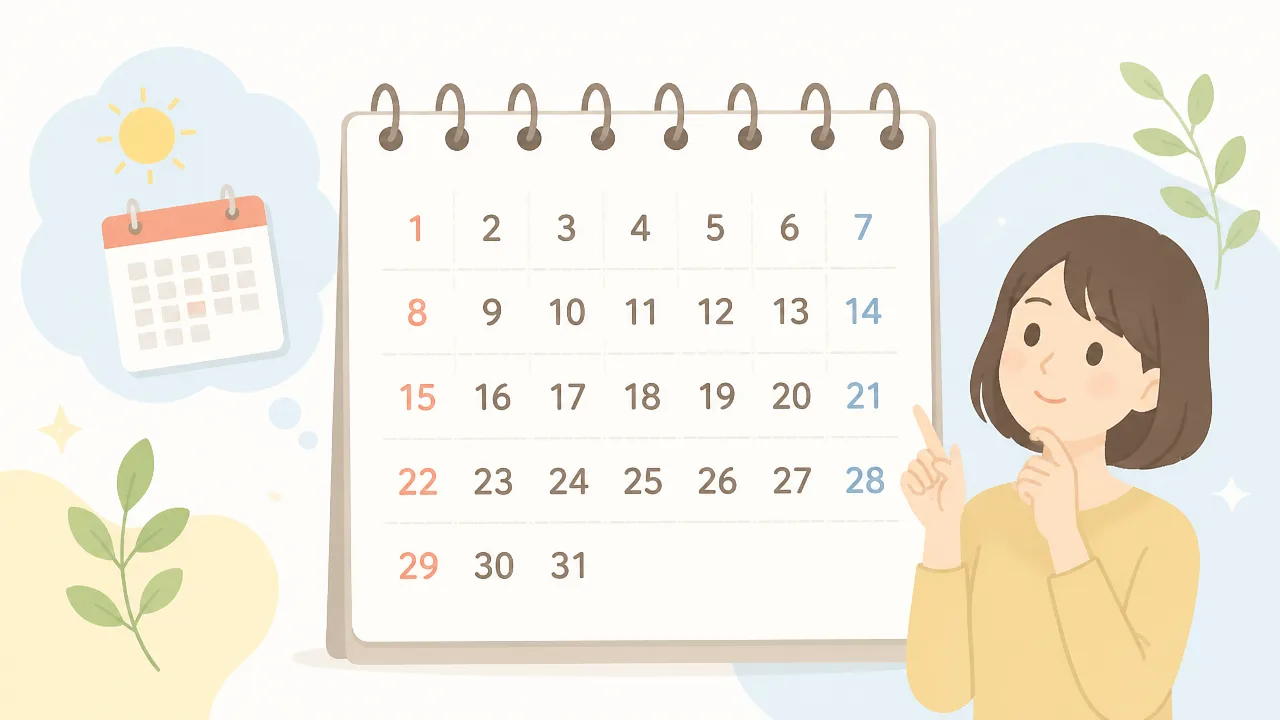 日にちの読み方一覧|1日から31日までの数え方をやさしく解説