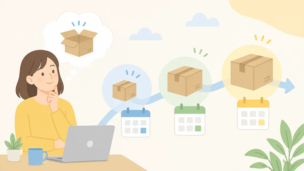Amazonの一時的に在庫切れはいつ届く？注文後の流れと確認方法