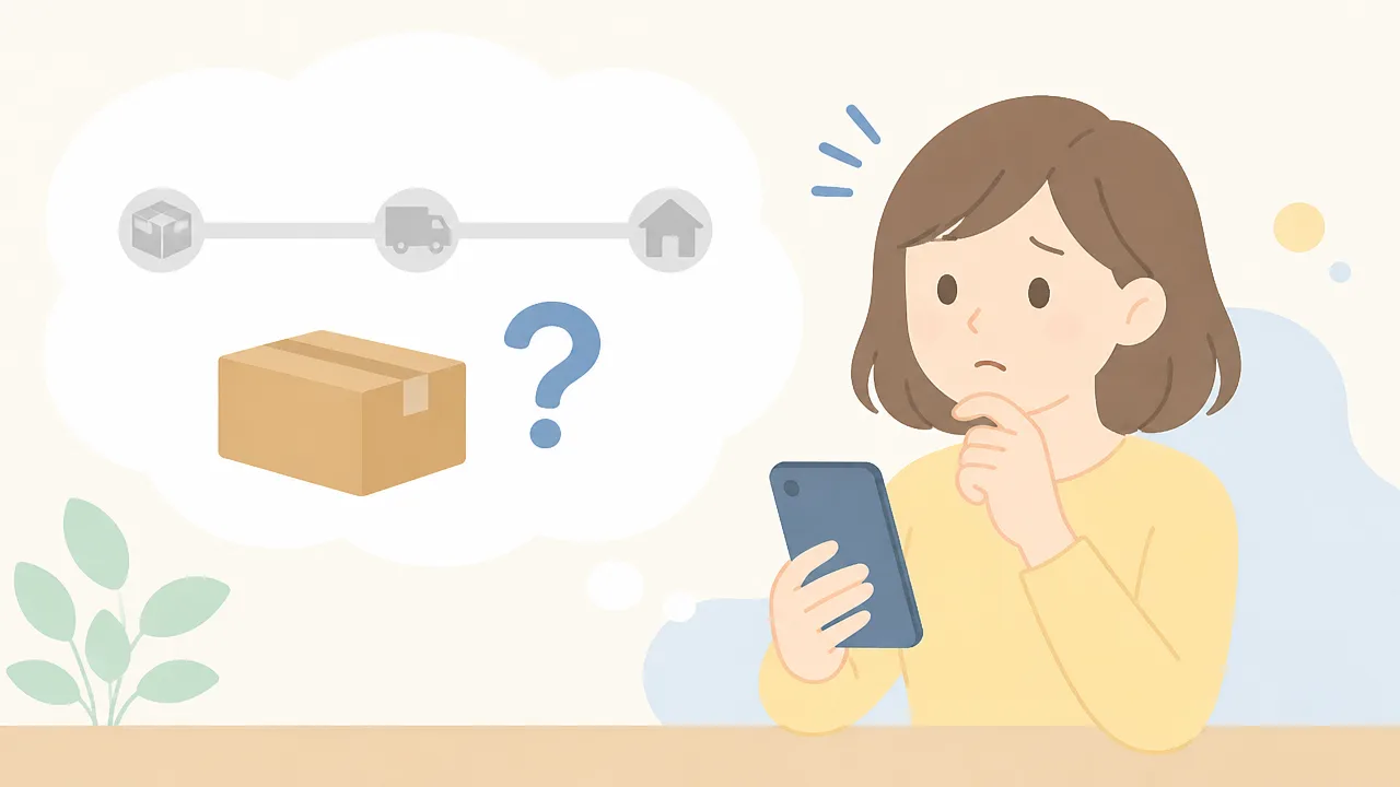 Amazonの配送状況ゲージが進まない原因と確認方法