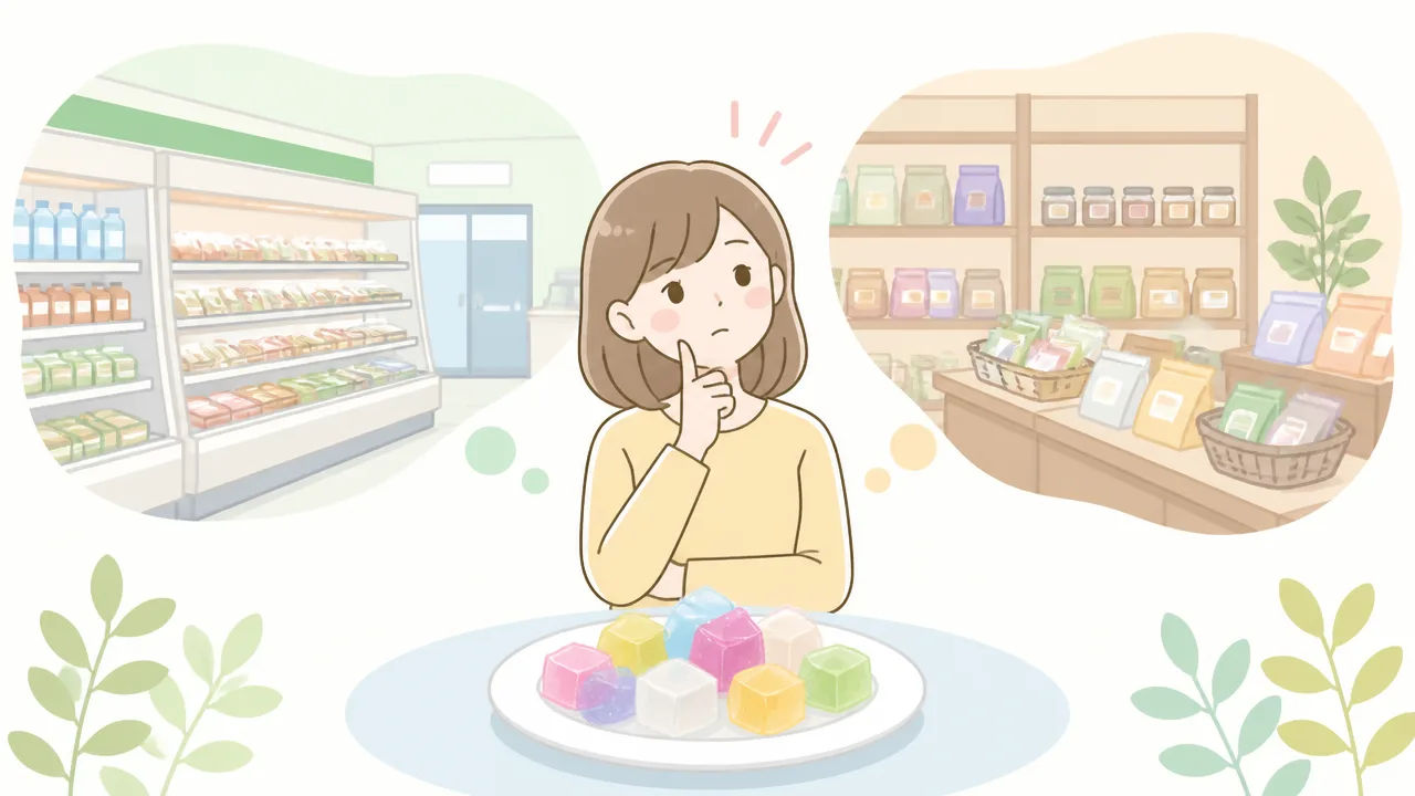 琥珀糖グミはコンビニで買える?販売店と値段を調査
