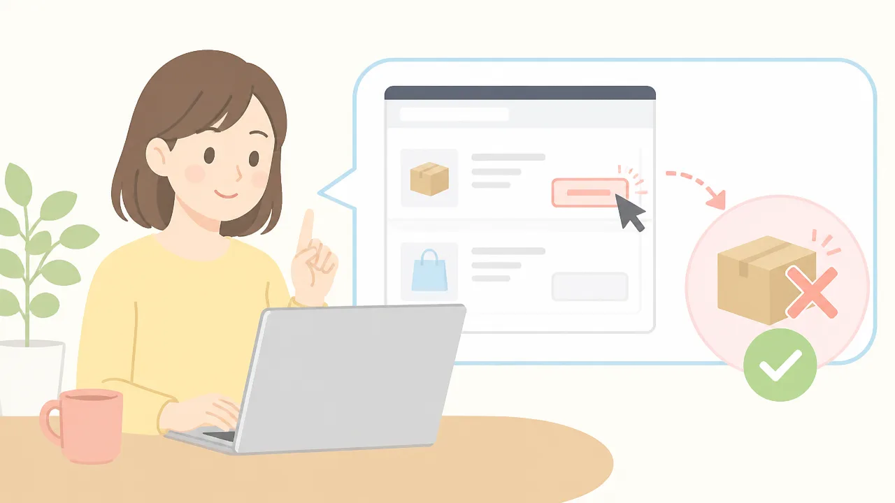 Amazonのキャンセルリクエスト方法と間に合わない時の対処法