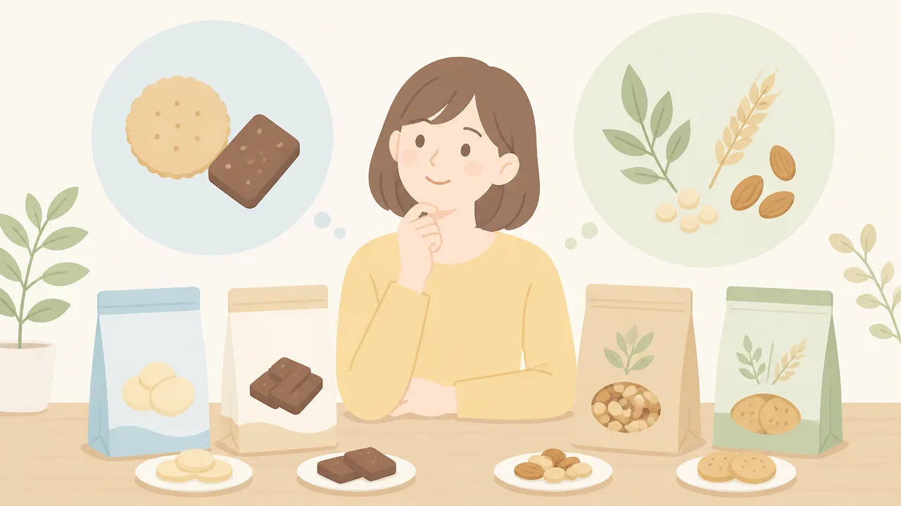 砂糖不使用のお菓子はコンビニで買える?おすすめ商品と選び方