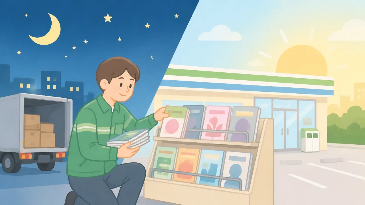 コンビニの雑誌の入荷時間はいつ?店頭に並ぶ目安を解説