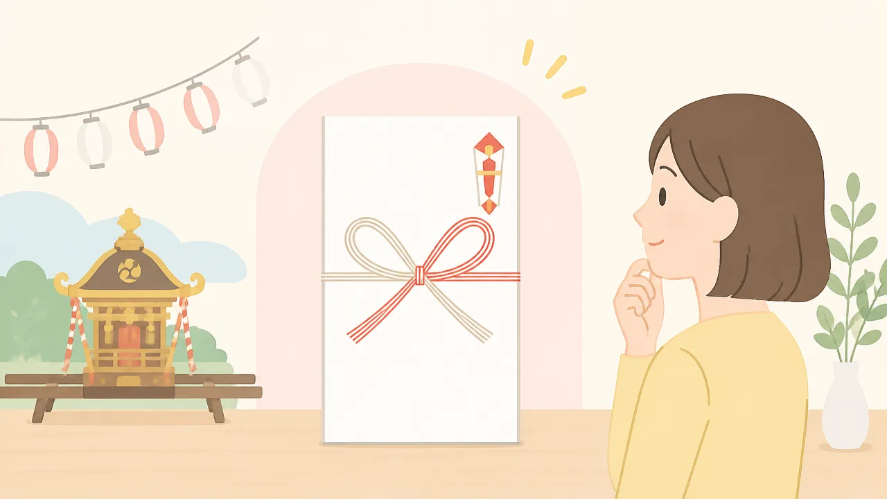 祭りの花代の書き方は?のし袋の選び方と表書きのマナー