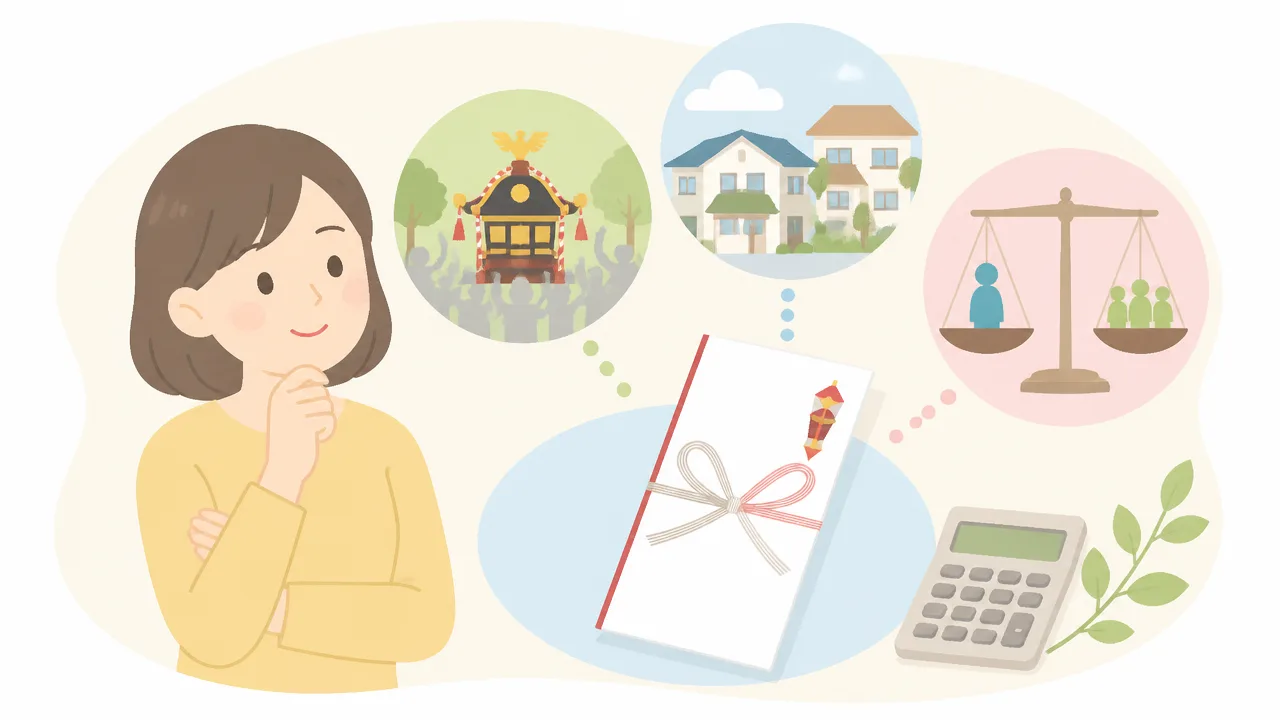 祭りの花代の書き方は?のし袋の選び方と表書きのマナー
