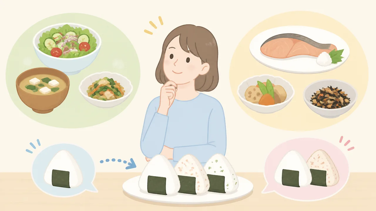 コンビニおにぎりは何グラム?ご飯の量や大きさの目安を解説
