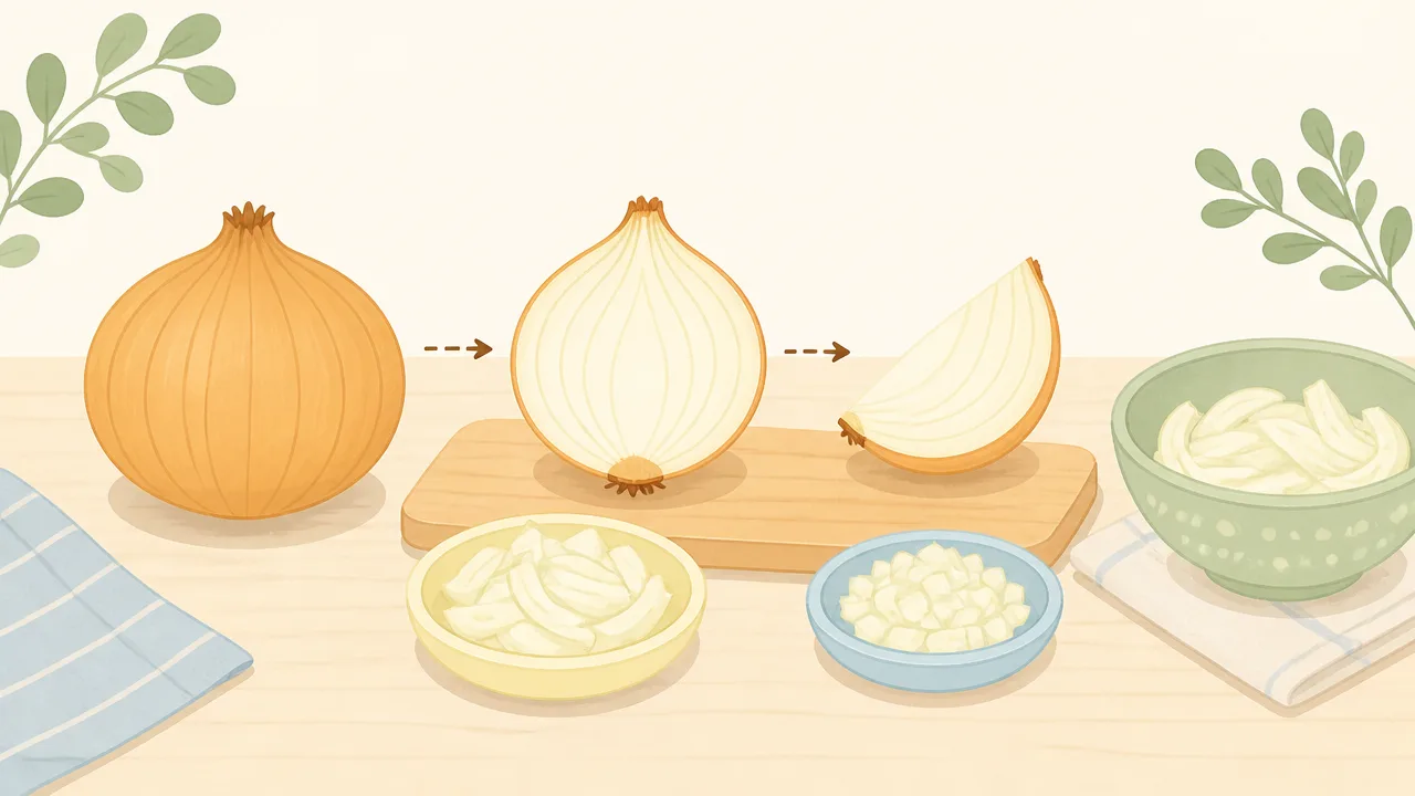 玉ねぎ1個は何グラム?サイズ別の重さと料理に使う量の目安