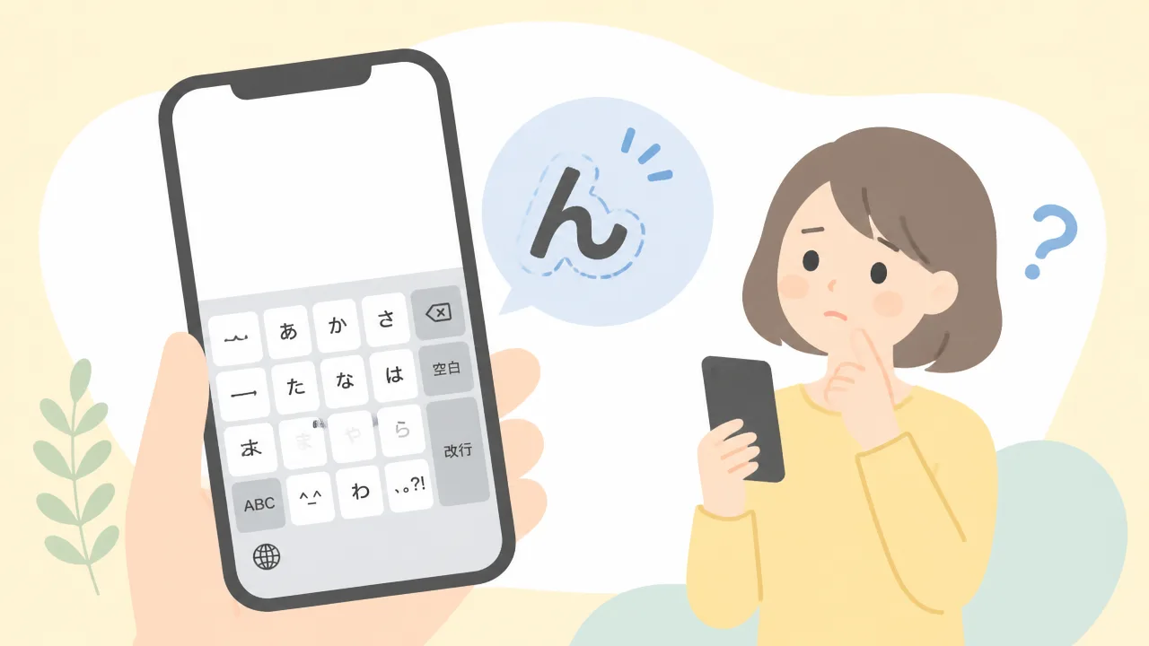 小さい「ん」の打ち方は？パソコン・スマホ別にわかりやすく解説