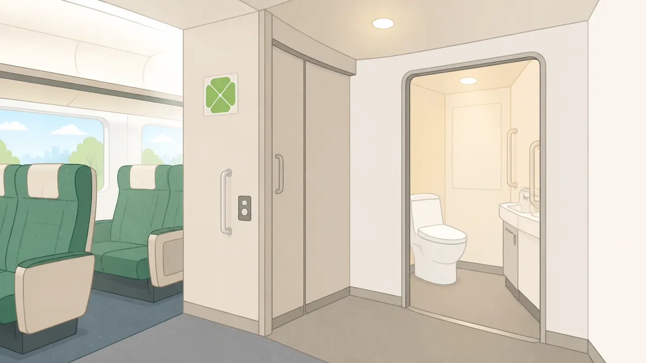 中央線グリーン車のトイレはどこ?場所や設備、利用方法をやさしく解説
